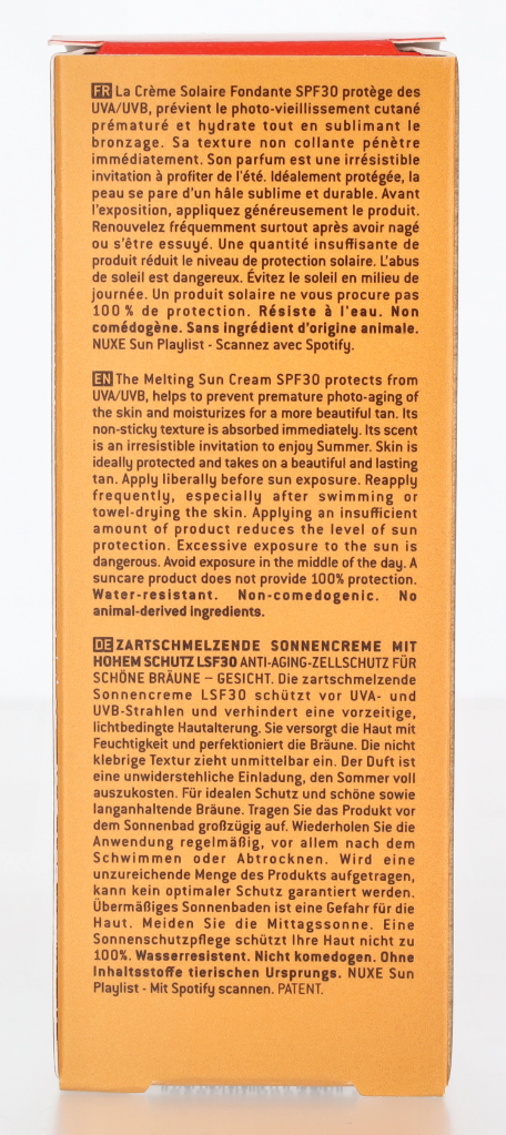 Nuxe Sun Delicious Face Cream SPF30 50 ml