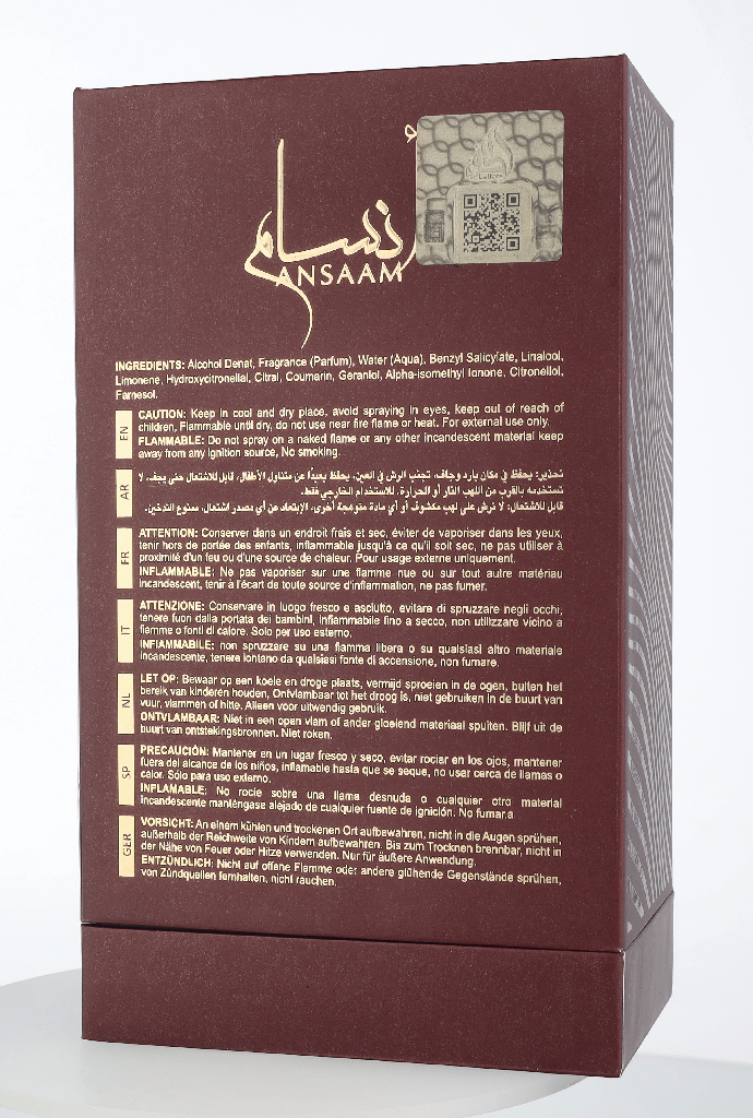 Lattafa Pride Ansaam Gold Edp Spray 100 ml