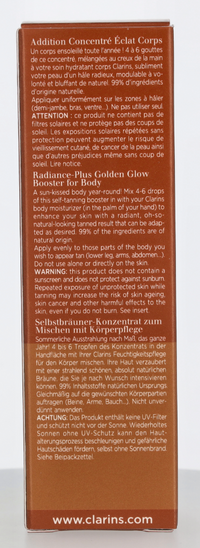 Clarins Radiance-Plus Golden Glow Booster Body 30ml