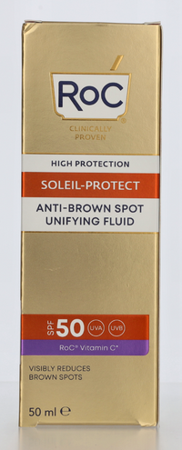 RoC Soleil-Protect Anti-Brown Spot Unifying Fluid SPF50+ 50 ml