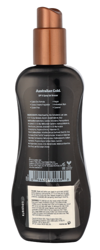 Australian Gold Spray Gel Instant Bronzer SPF6 237 ml