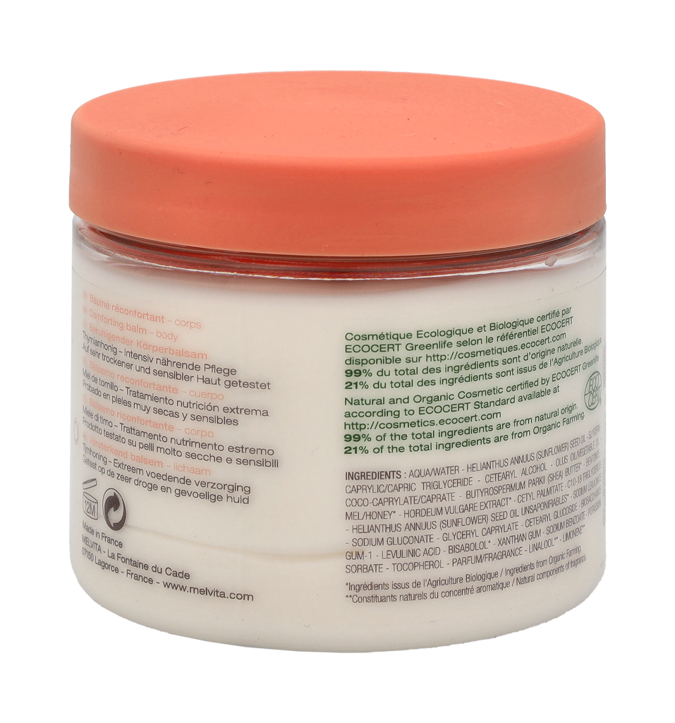 Melvita Nectar De Miels Comforting Balm 175 ml