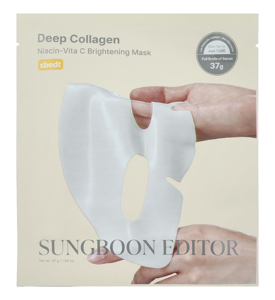 Sungboon Editor Deep Collagen Niacin Vita C Brightening Mask 37 g