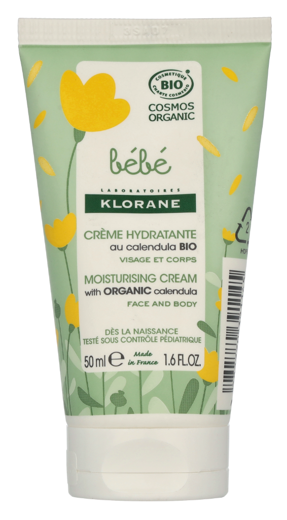 Klorane Bebe Bio Moisturising Cream 50 ml