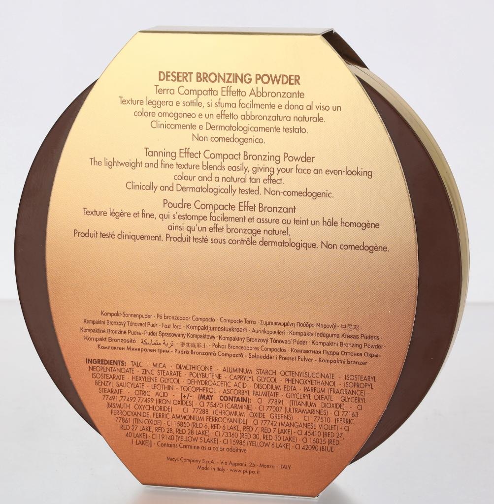 Pupa Desert Bronzing Powder 30 g