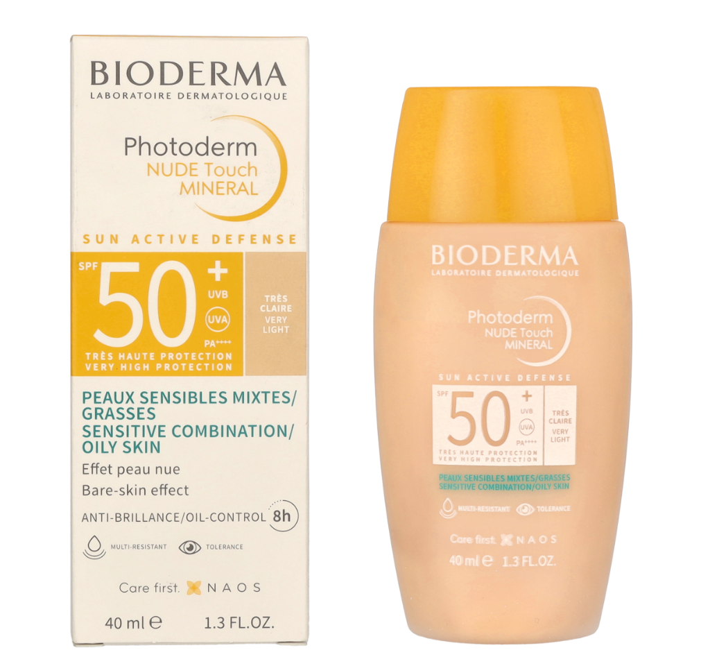Bioderma Photoderm Nude Touch Mineral SPF50+ 40 ml