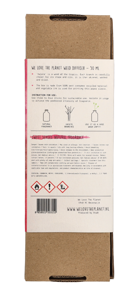 We Love The Planet 100% Essential Oil Diffuser 50ml