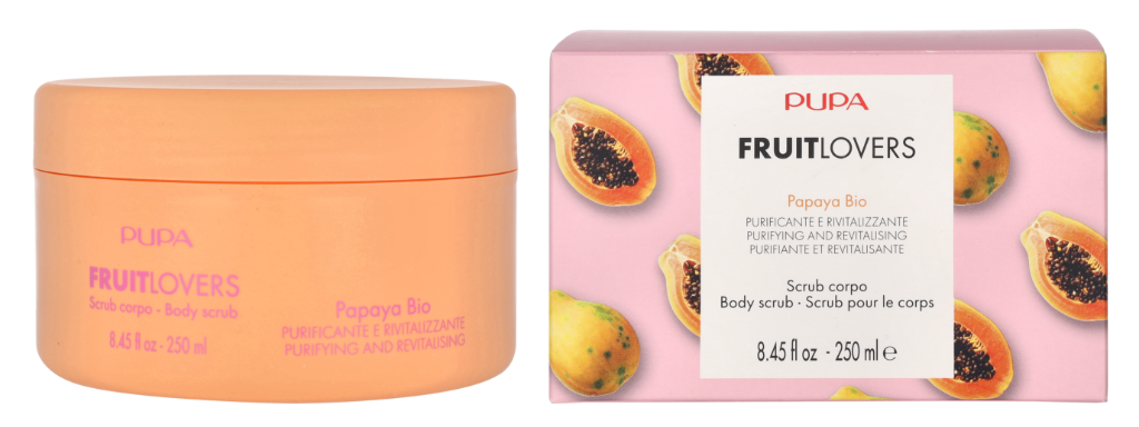 Pupa Bio Fruit Lovers Body Scrub Fruit Lover Gommage Corps 250 ml