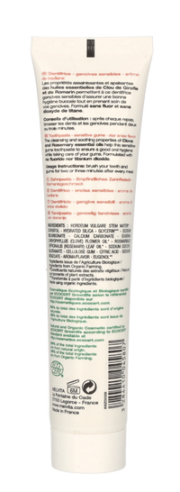 Melvita Sensitive Gums Toothpaste 75 ml