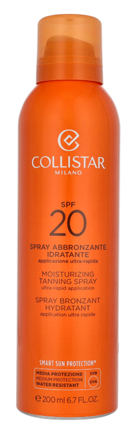Collistar Moisturizing Tanning Spray SPF20 200 ml