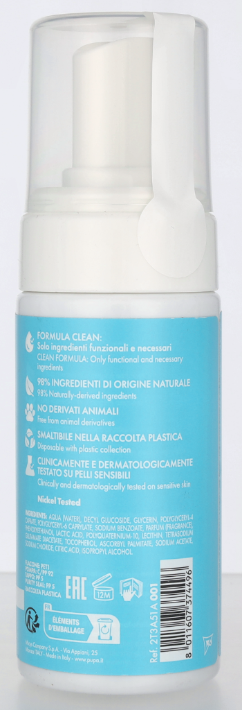 Pupa Mousse Me Softly Face Cleanser Make-Up Remover 100 ml