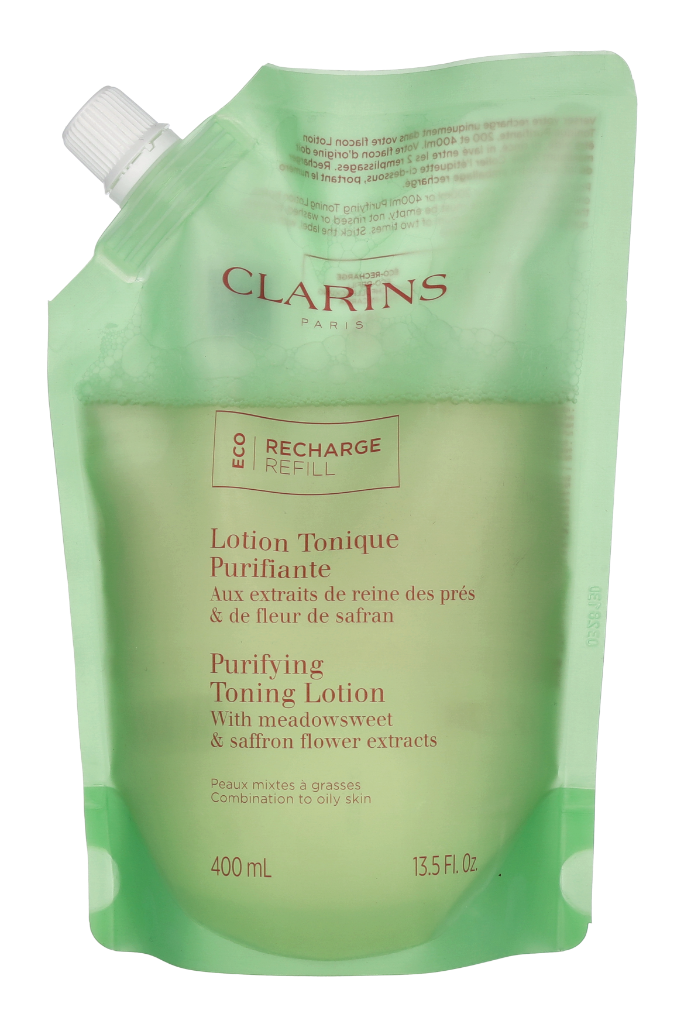 Clarins Purifying Toning Lotion Eco Refill 400 ml