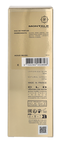 Montale Aoud Musk Edp Spray 100 ml
