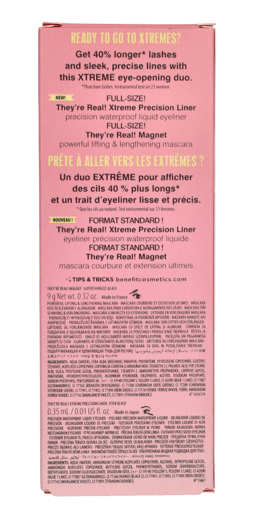 Benefit They´Re Real! Xtreme Lash & Line Duo Mascara 44 ml