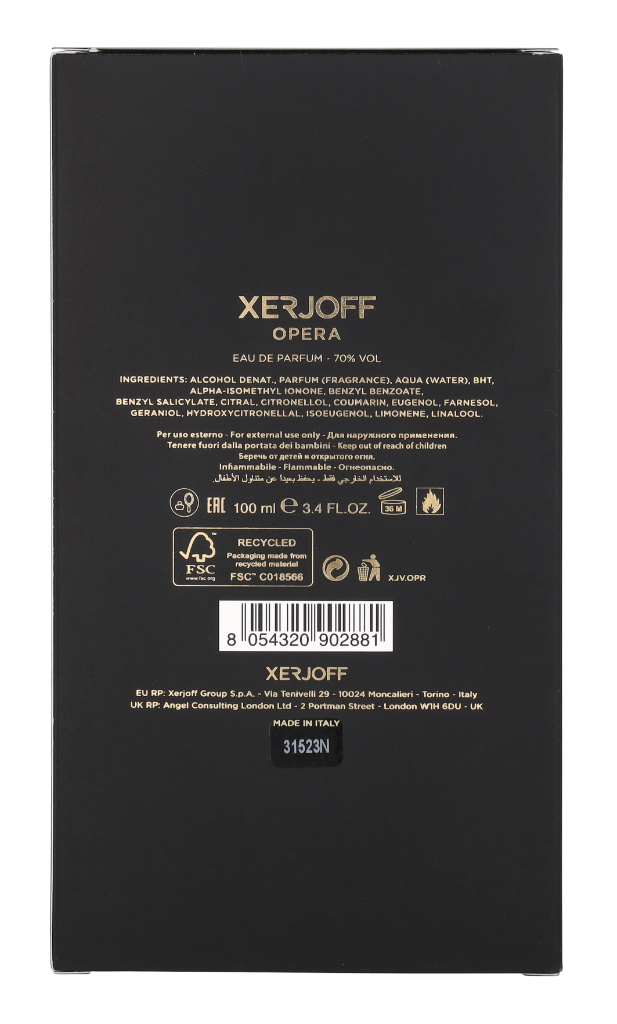 Xerjoff Opera Edp Spray