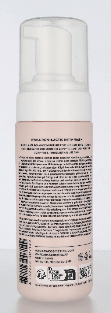 Madara Intim Hyaluron-Lactic Intim Wash 150 ml