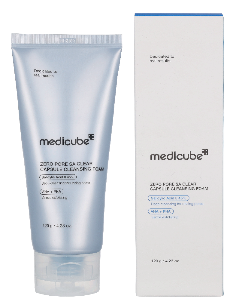 Medicube Zero Pore SA Clear Capsule Cleansing Foam 120 g