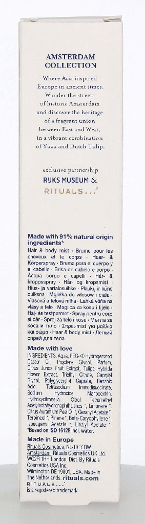 Rituals Amsterdam Collection Body Mist 50 ml