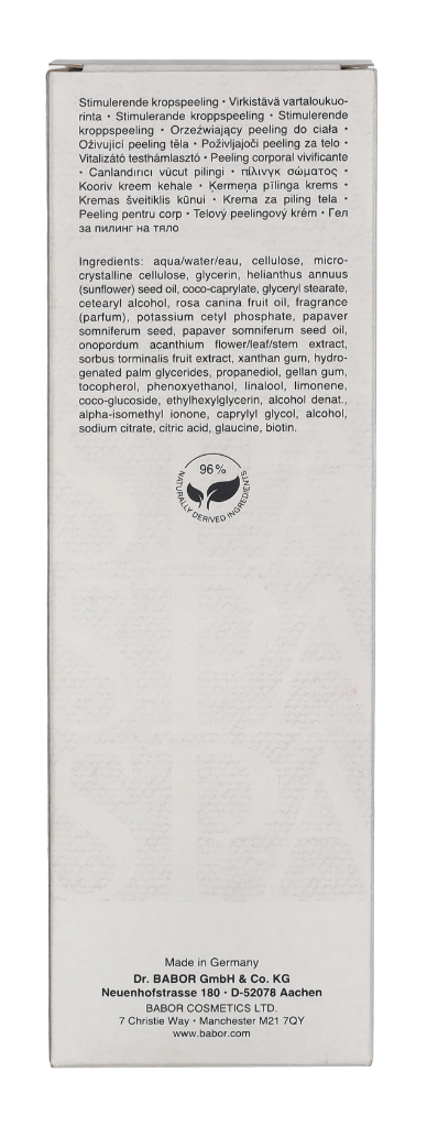 Babor Spa Shaping Peeling Cream 200 ml