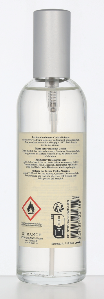 Durance Cookie Noisette Room Spray 100 ml