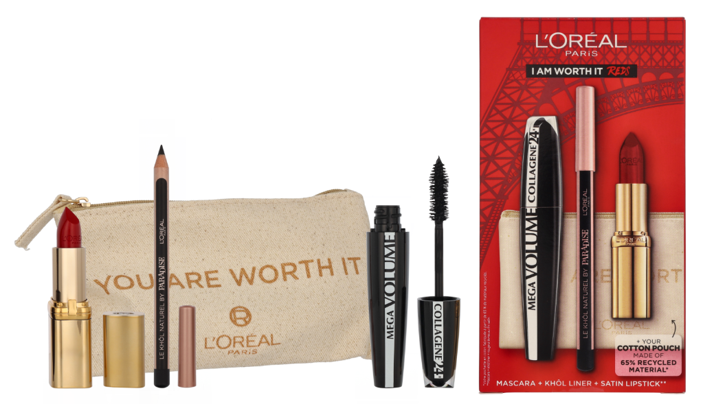 L'Oreal I Am Worth It Red Set 15 ml