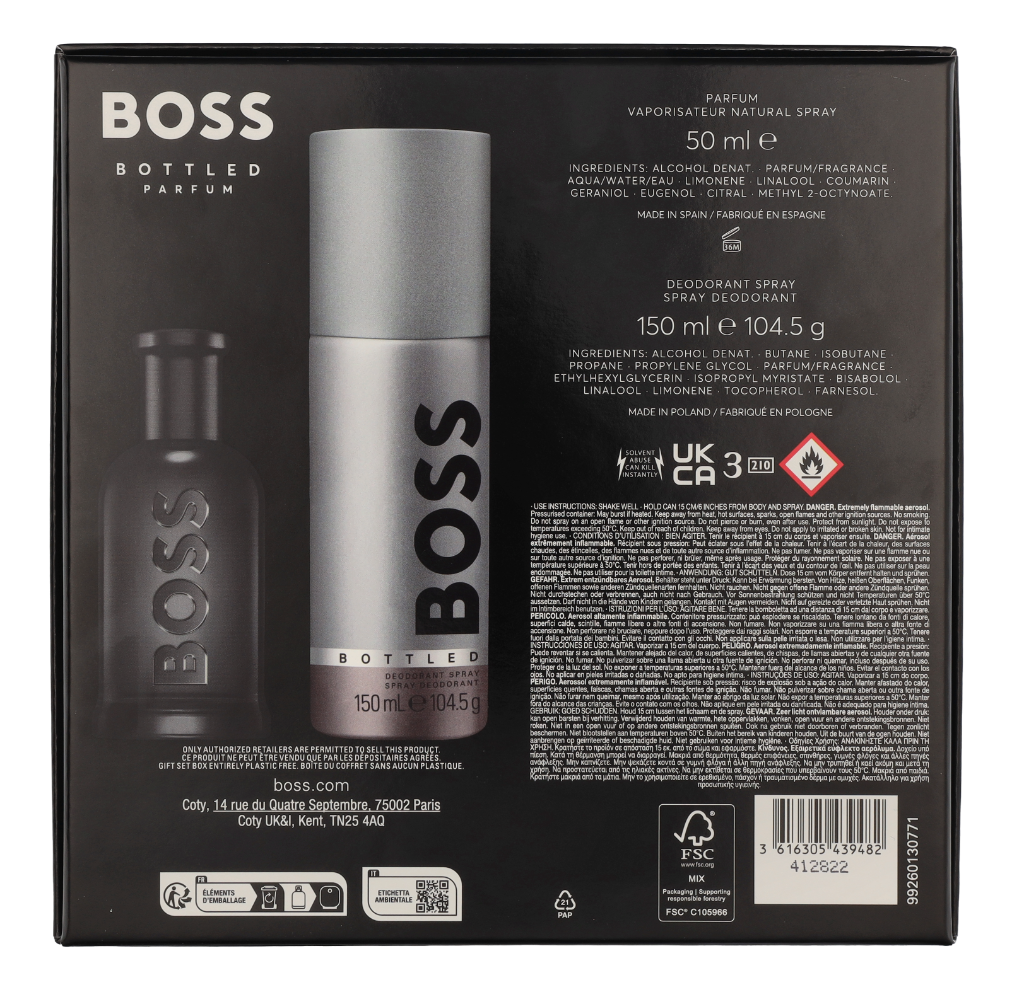 Boss Bottled Giftset