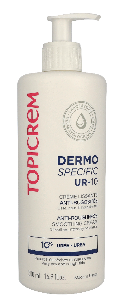 Topicrem UR10 - Anti-Roughness Smoothing Cream 500 ml