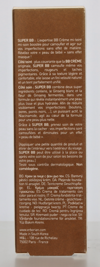 Erborian Super BB Covering Care-Cream SPF20 40 ml