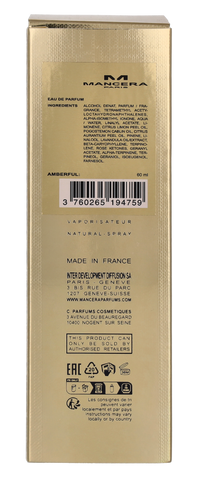 Mancera Amberful Eau de Parfum Spray