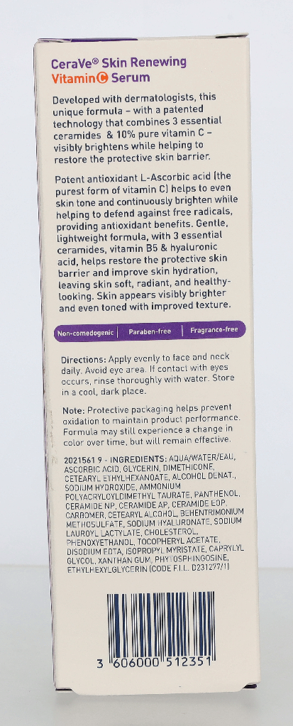 Cerave Skin Renewing Vitamin C Serum 30 ml