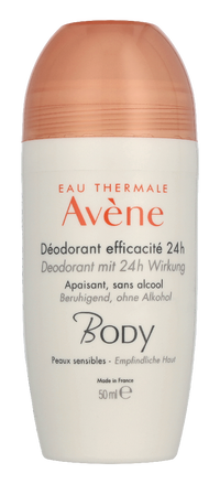 Avene Body 24H Deo Roll-On 50 ml