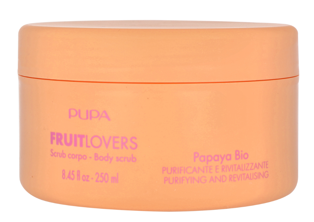 Pupa Bio Fruit Lovers Body Scrub Fruit Lover Gommage Corps 250 ml