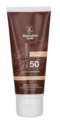 Australian Gold Face + Self Tanner Sunscreen Lotion SPF50 88 ml