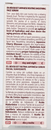 Revox B77 Japanese Ritual Smoothing Face Serum 20 ml