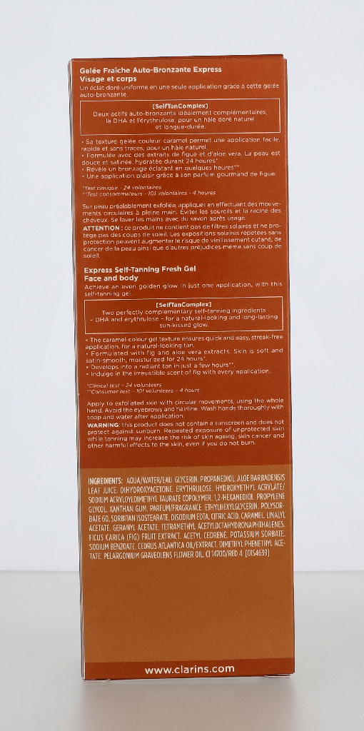 Clarins Self Tan Express Self-Tanning Fresh Gel 125 ml