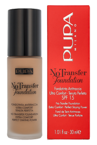 Pupa No Transfer Foundation SPF15 30 ml