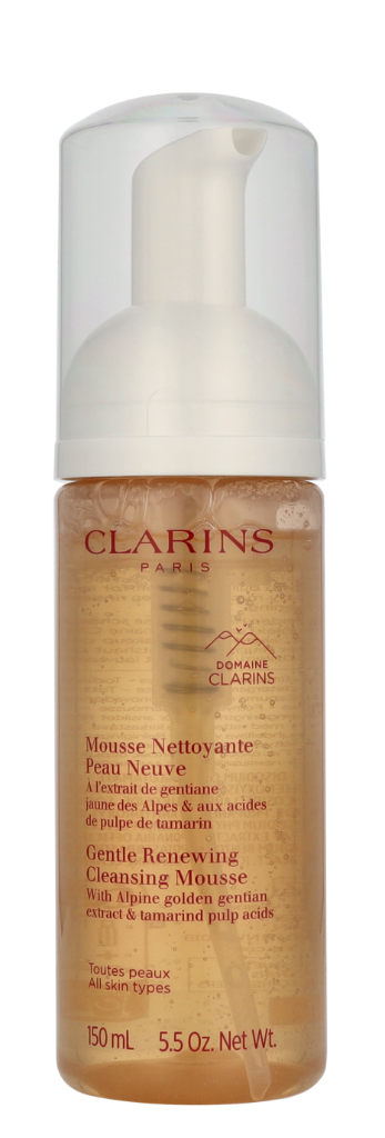 Clarins Gentle Renewing Cleansing Mousse w/Pump 150 ml