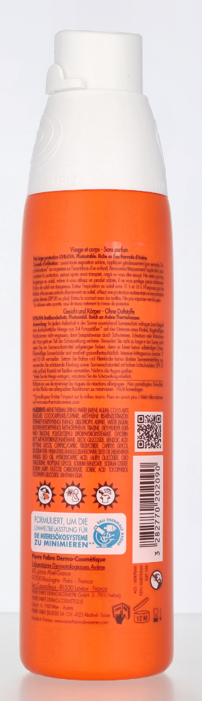 Avene Kids Very High Protection Spray SPF50+ 200 ml