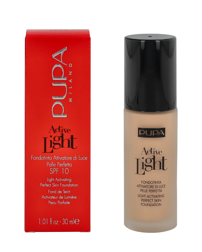 Pupa Active Light Oil-Free Cream Foundation SPF10 30ml