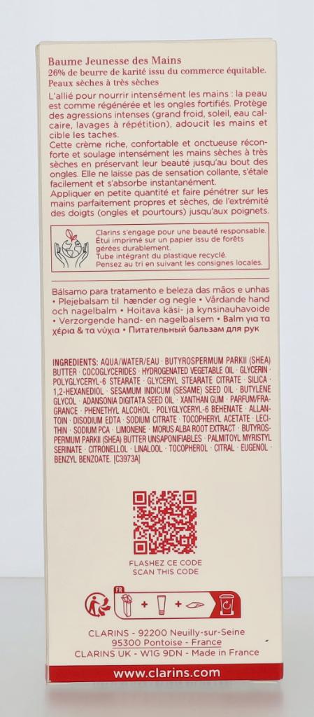 Clarins Hand And Nail Treatment Balm 100 ml