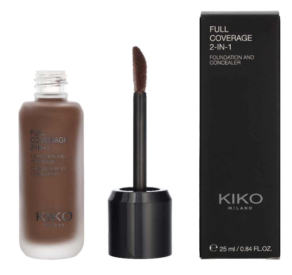 Kiko Milano Full Coverage 2 In 1 Foundation & Concealer 25 ml