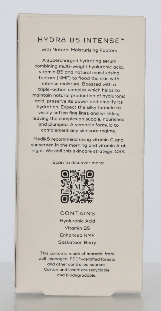 Medik8 Hydr8 B5 Intense 30 ml