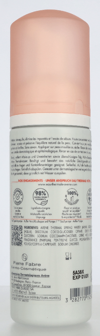 Avene Mattifying Cleansing Foam 150 ml