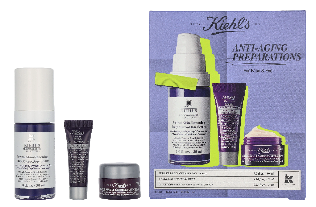 Kiehl’s Anti-Ageing Preparations Set 40 ml
