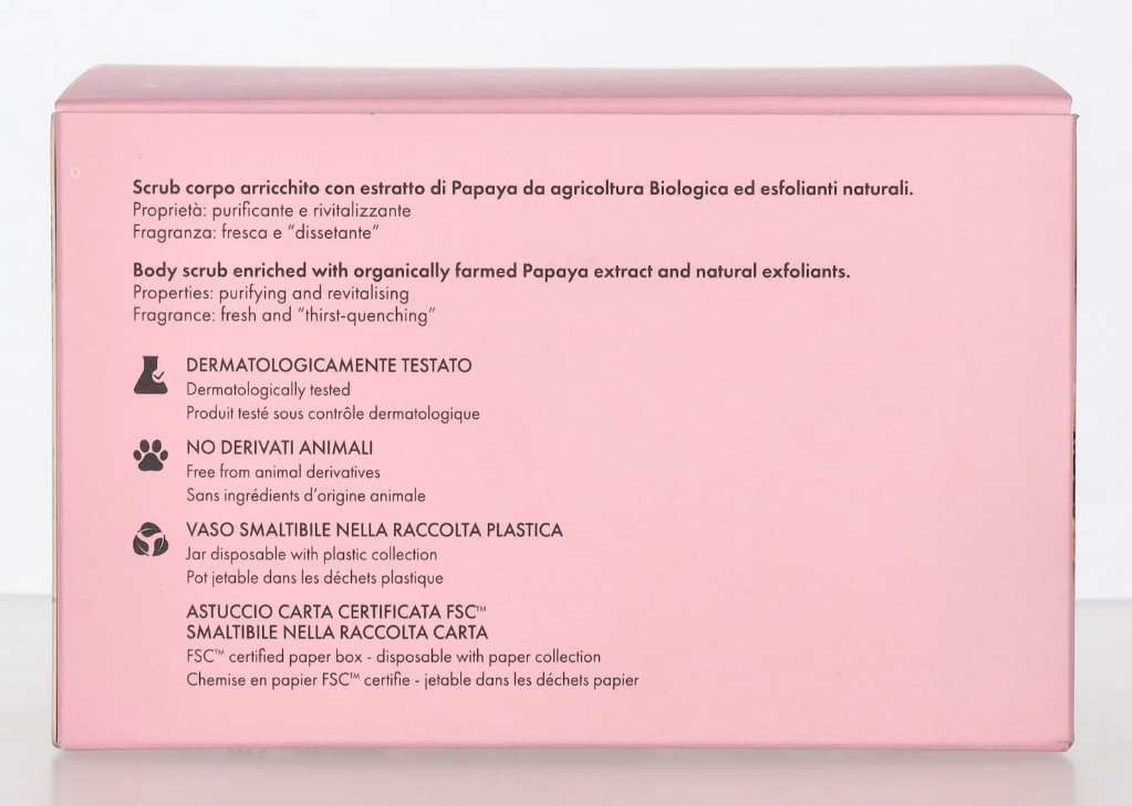 Pupa Bio Fruit Lovers Body Scrub Fruit Lover Gommage Corps 250 ml