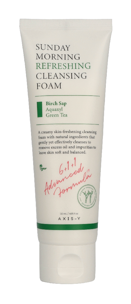 Axis-Y Sunday Morning Refreshing Cleansing Foam 120 ml
