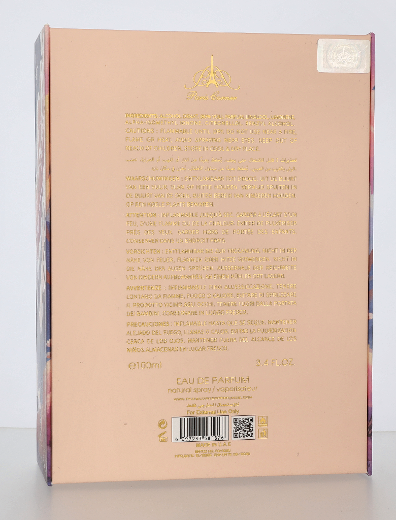 Paris Corner Fayora Edp Spray 100 ml