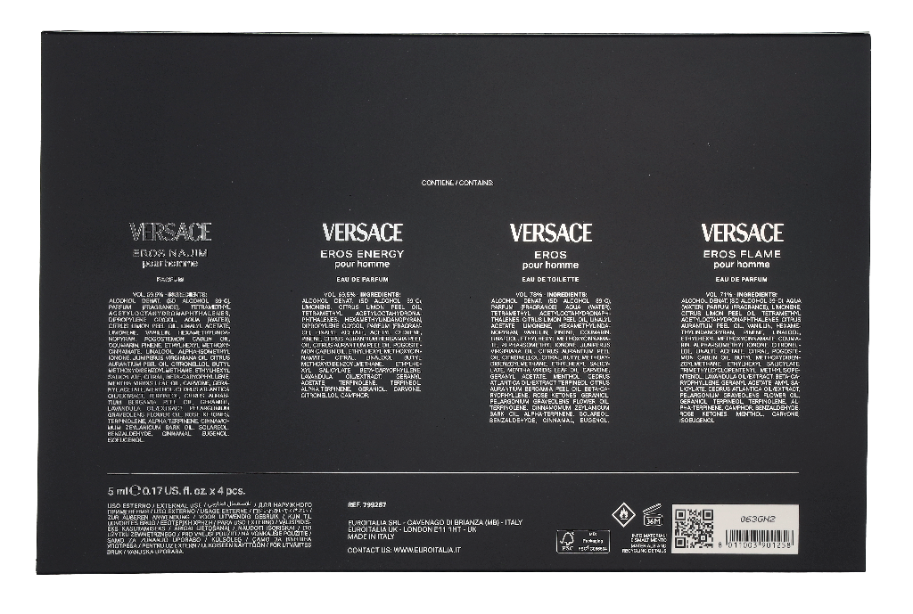 Versace Men Miniature Gift Set