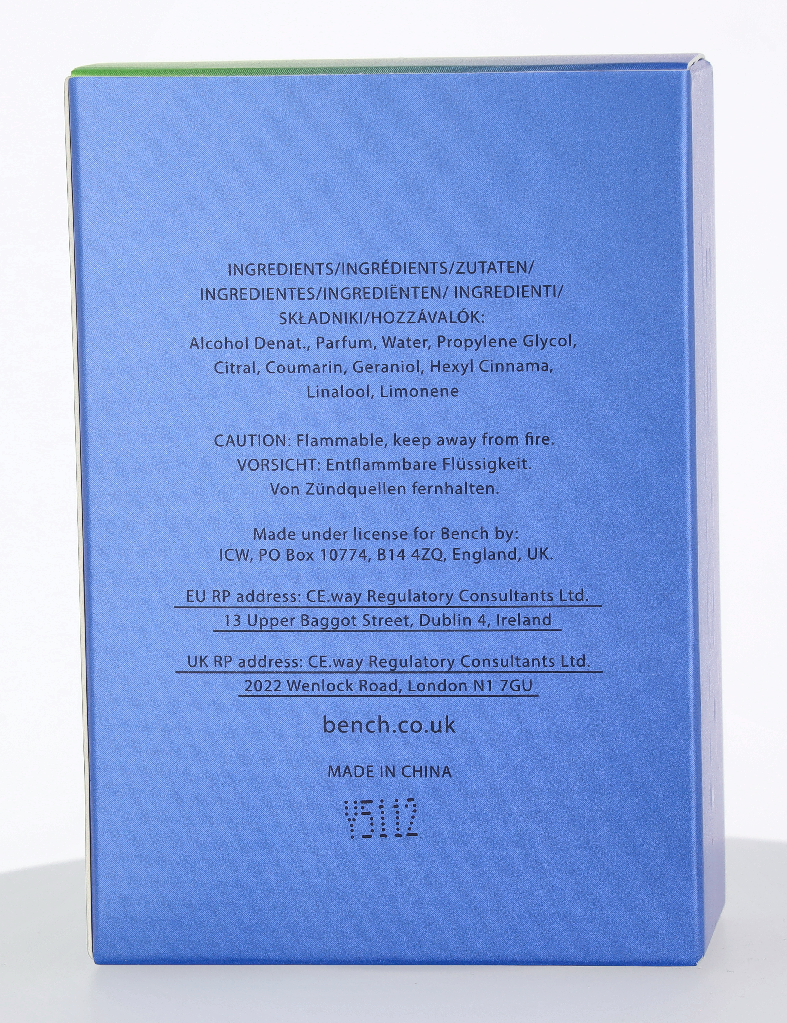 Bench Together For Him Edt Spray 30 ml