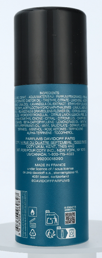Davidoff Cool Water Man Deo Spray 150 ml
